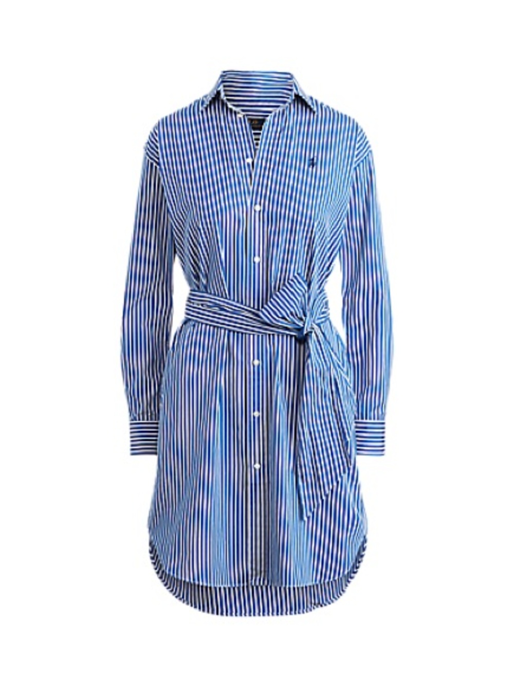 Polo Ralph Lauren button down cotton shirtdress classic quiet luxury 8